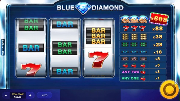 Giới thiệu Slot game Blue Diamond – tại sân chơi Casino