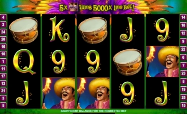 Khám phá Samba Brazil – Slot Game có tiền thưởng gấp 2100 lần