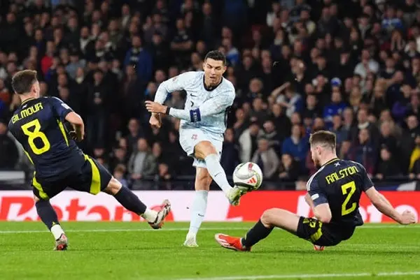 Ronaldo thi đấu thất vọng – Bồ Đào Nha hòa Scotland 0-0