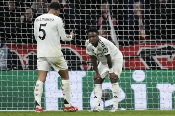 Vinicius Jr.: "Tội đồ" derby Madrid