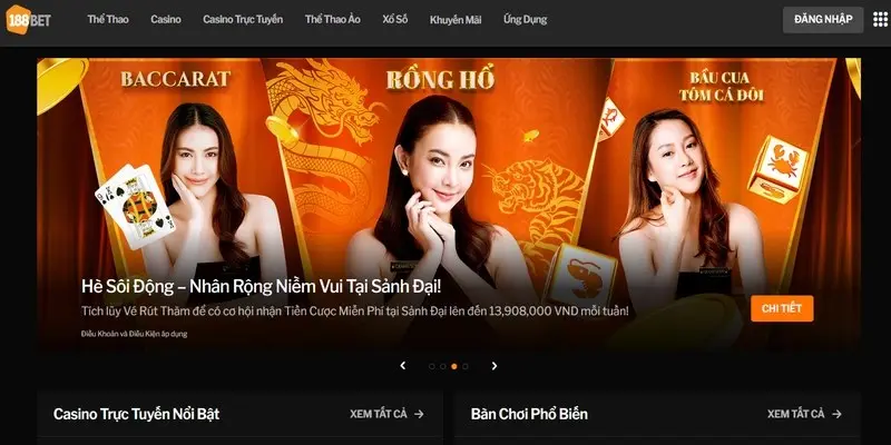Đánh giá nhà cái 188Bet – Bảng xếp hạng nhà cái uy tín 2025