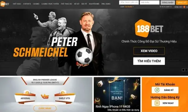 Đánh giá nhà cái 188Bet – Bảng xếp hạng nhà cái uy tín 2025