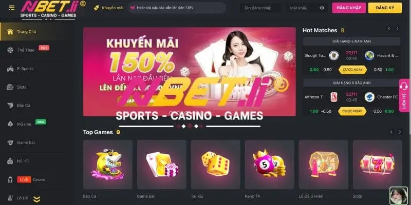 Trải nghiệm nhà cái NBET – Bảng xếp hạng nhà cái uy tín 2025