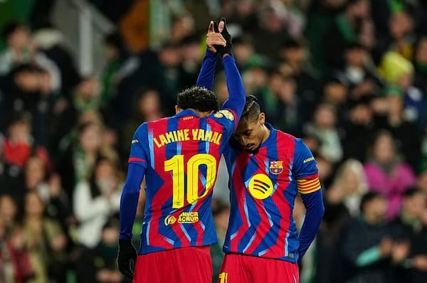 Lamine Yamal ghi dấu ấn đậm nét trong chiến thắng của Barcelona