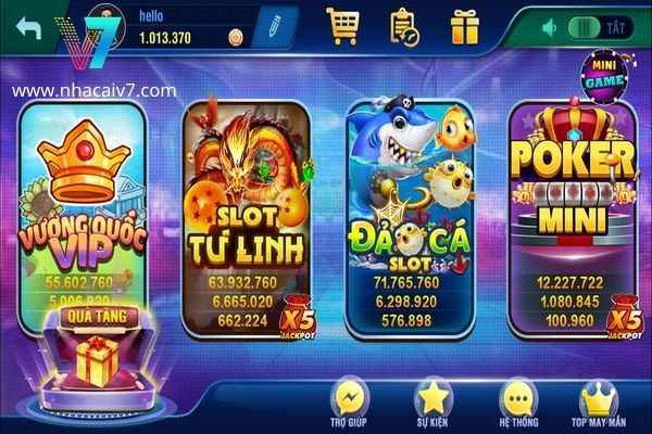 TOP TRÒ CHƠI CASINO TỶ LỆ THƯỞNG CAO