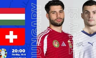 Soi kèo Euro 2024 Hungary vs Thụy Sĩ, 20h00 ngày 15/6